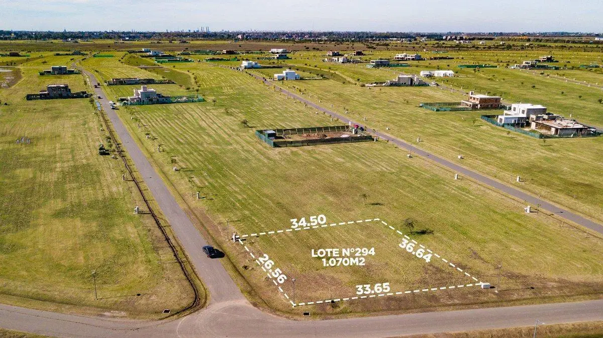 VENTA LOTE ESQUINA 1070M2 EN VIDA CLUB DE CAMPO 2