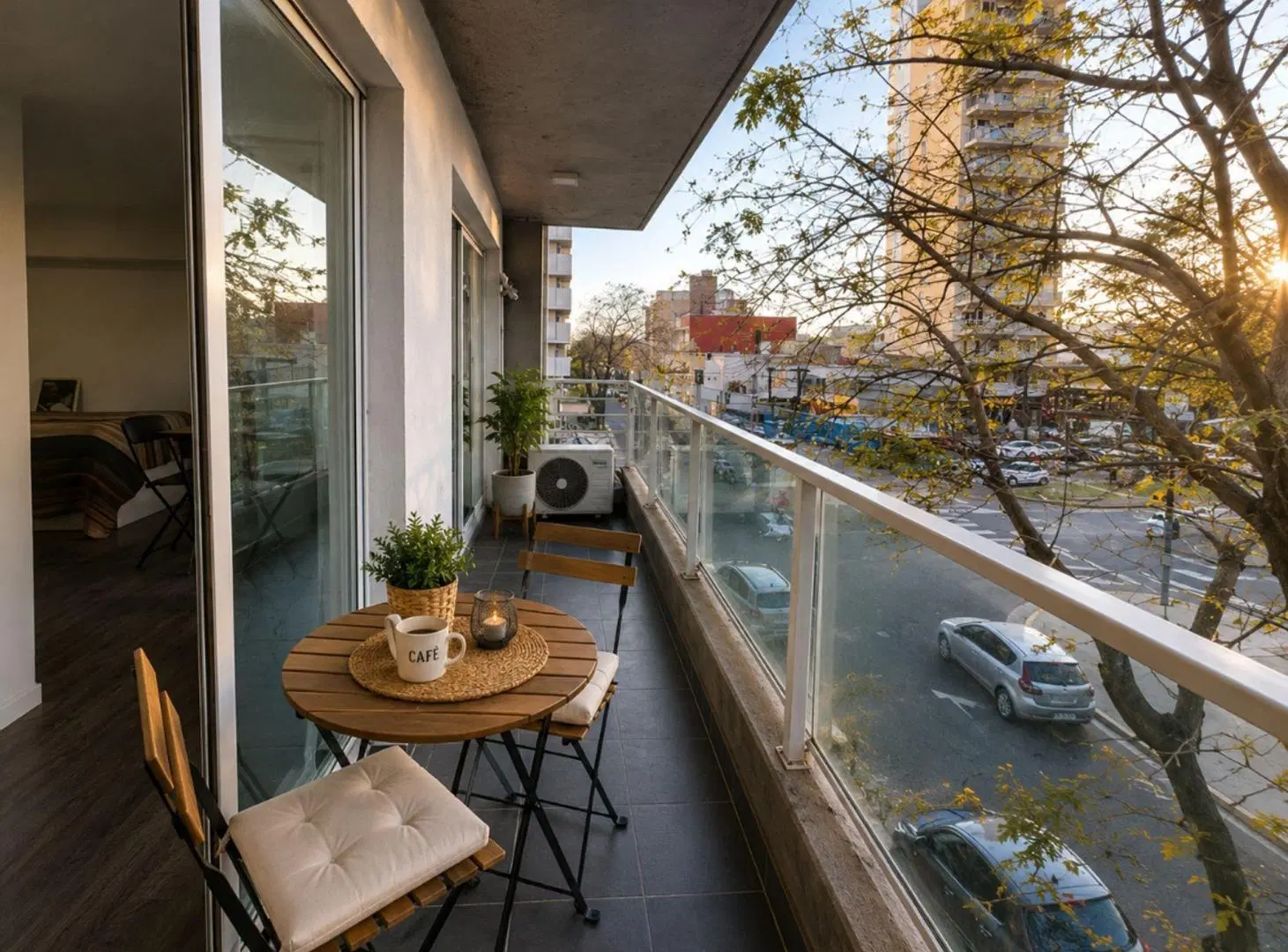 MODERNO MONOAMBIENTE CON BALCÓN EN VENTA. LOURDES 8