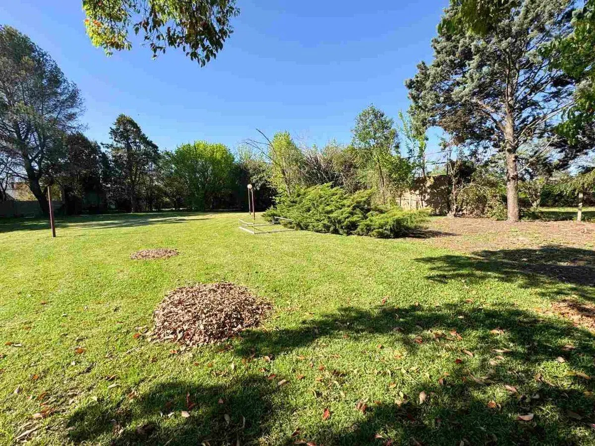 LOTE ARBOLADO EN VENTA . FRENTE SUR  1187 M2 FUNES 4