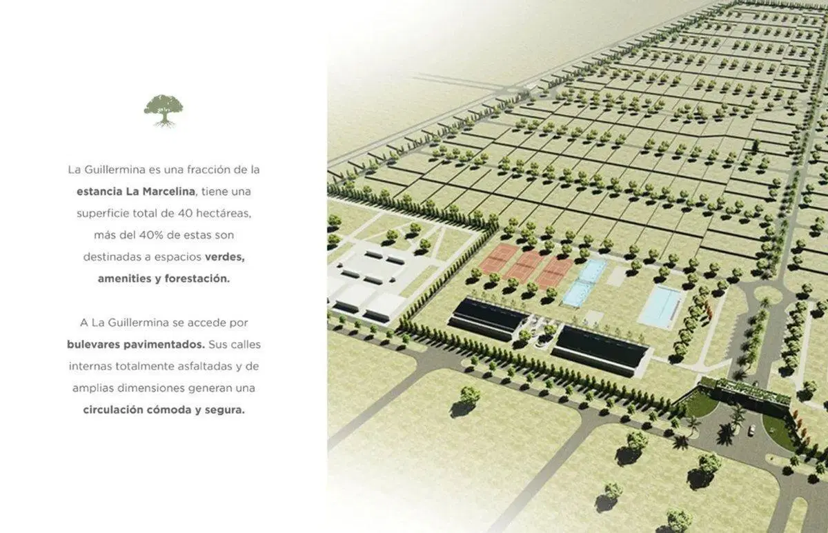 VENTA LOTE LA GUILLERMINA FRENTE SUR 2