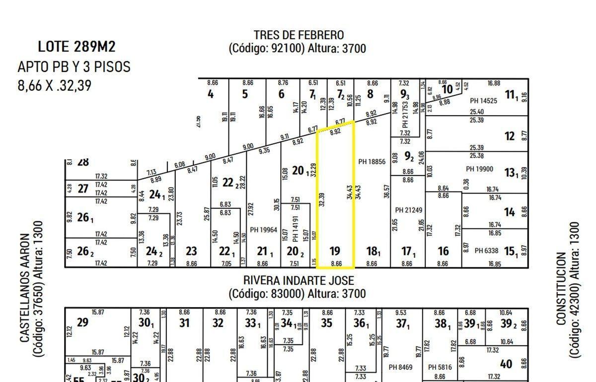 Foto de VENTA LOTE CONSTRUCTORA PB Y 3 PISOS EN ECHESORTU, imagen 4