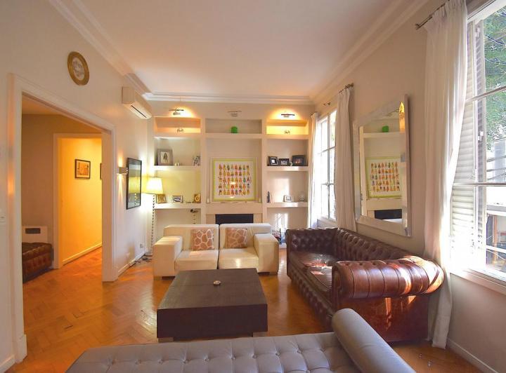 Piso Quintana y Parera Estilo Francés. 3 amb con dependencias o 3º dormitorio 3