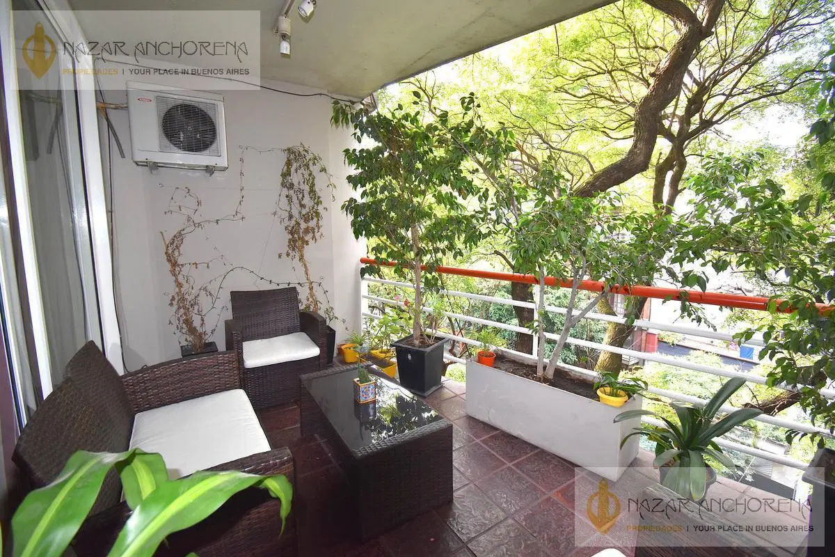 Gran Balcón Terraza sobre Av. Honduras - 2 dorm c/dep y cochera 1