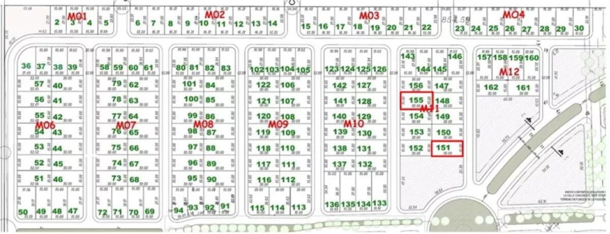 LOTES A LA VENTA EN LA MEJOR UBICACION DEL BARRIO SAINT JOSEPH - LONGCHAMPS