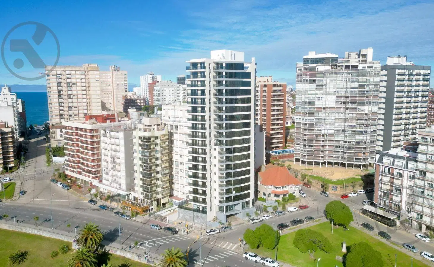 Departamento 3 amb frente al mar en Edificio Aqua con cochera cubierta 1