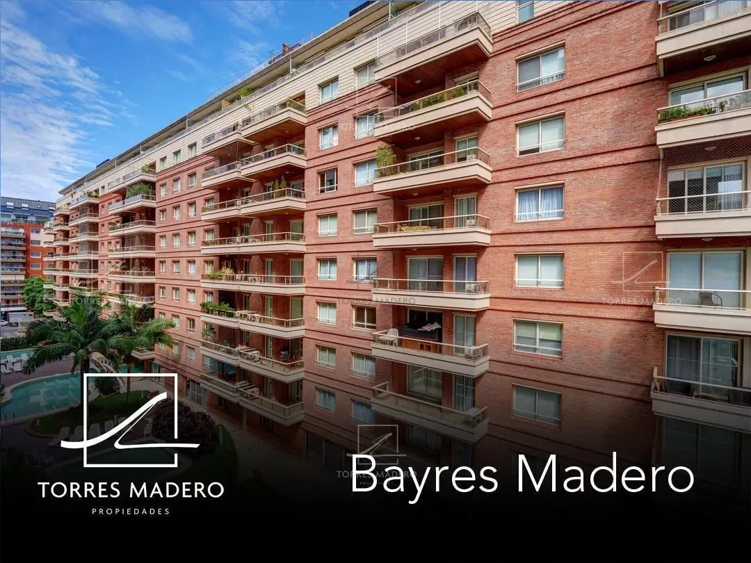 BAYRES MADERO DEPTO DE 2 DORMITORIOS AMOBLADO 5