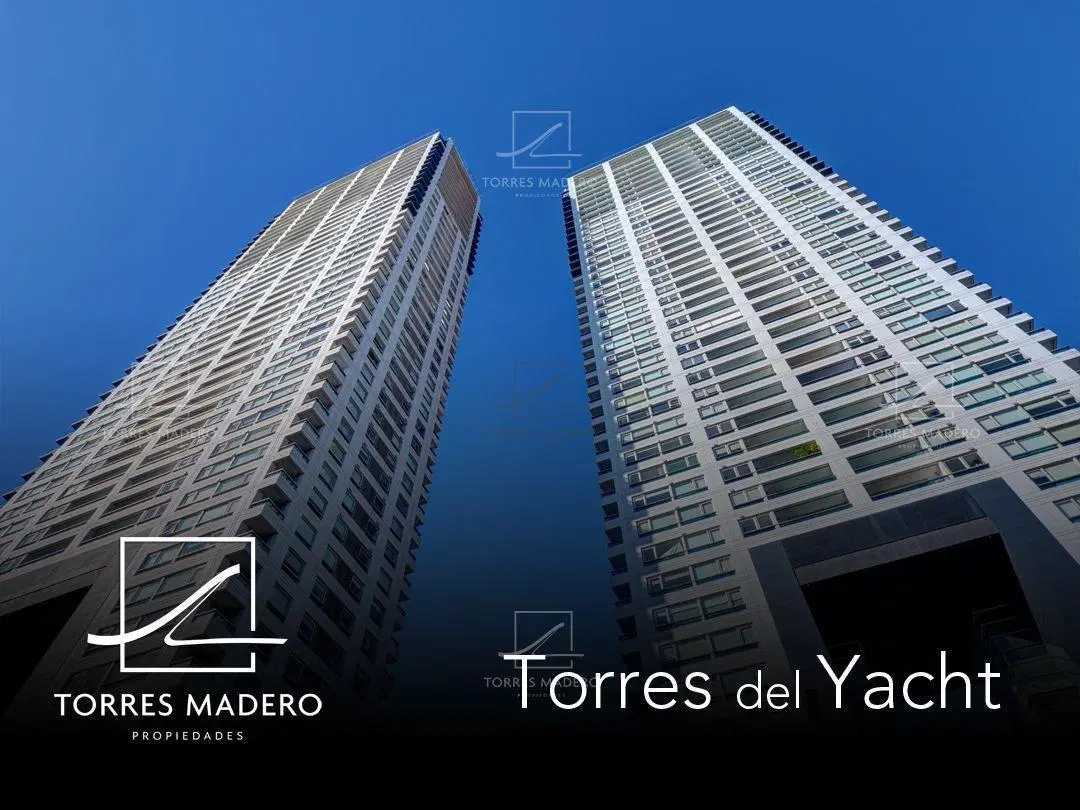 TORRES DEL YACHT - ALQUILER 1 DORMITORIO PISO ALTO CON COCHERA ! 2