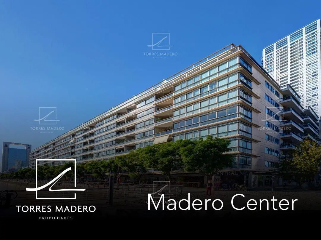 MADERO CENTER EXCELENTE PENTHOUSE DE 3 SUITES Y DEP. DE SERVICIO - VISTA AL DIQUE - 2 COCHERAS ! 2