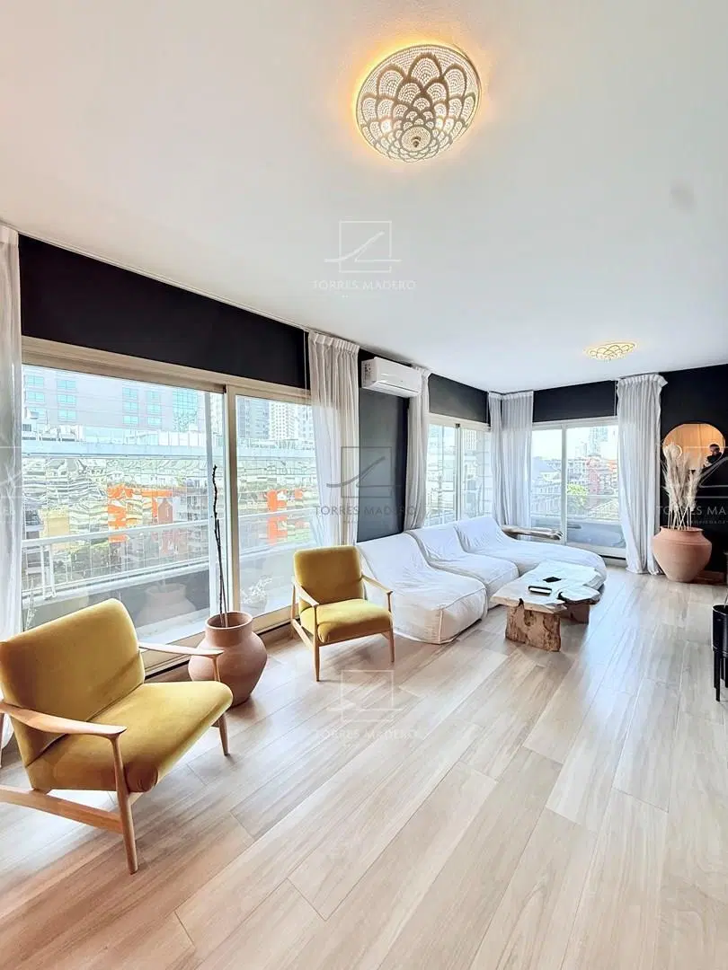 Exclusivo duplex con terraza y parrilla privada amoblado de dos dormitorios en alquiler 2