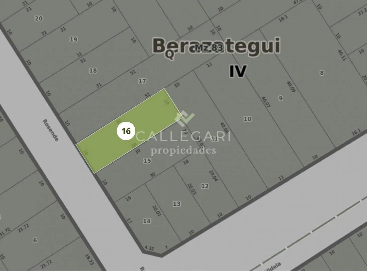 Lote 300 m² en venta - Berazategui 3