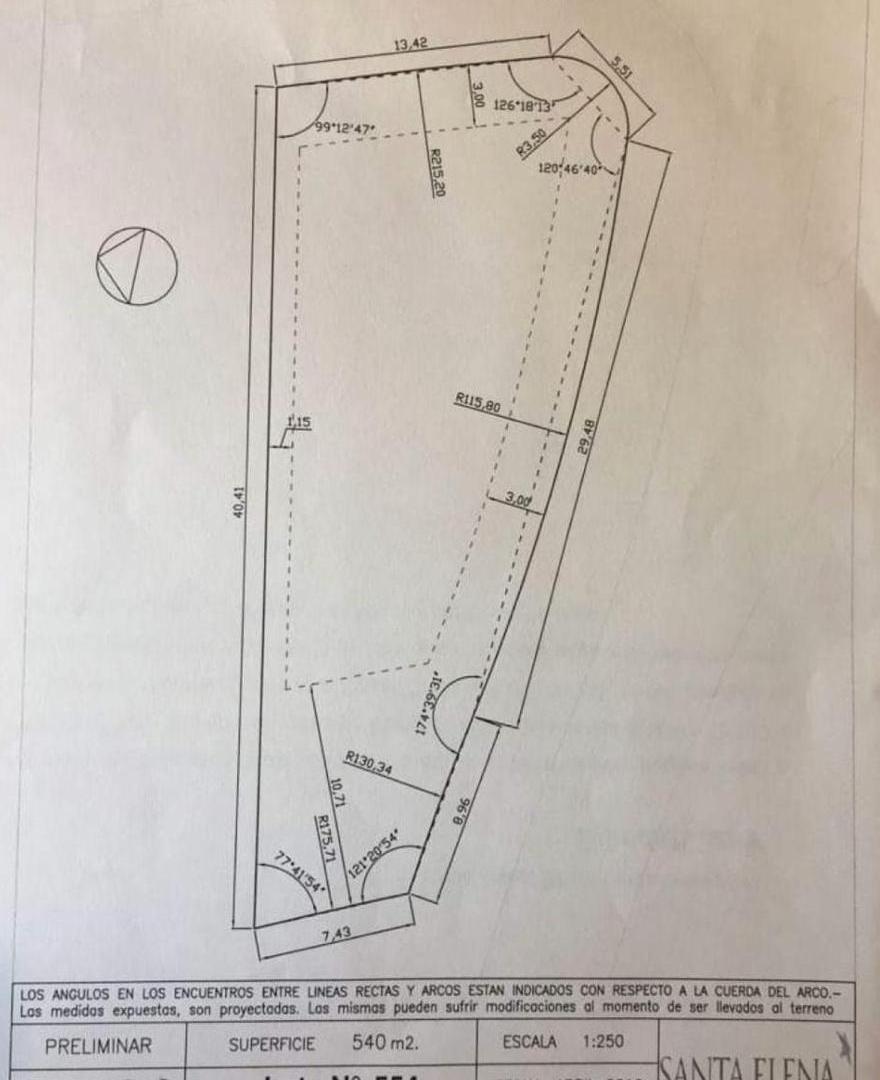 Terreno en venta en Barrio Privado Santa Elena, Pilar del Este.