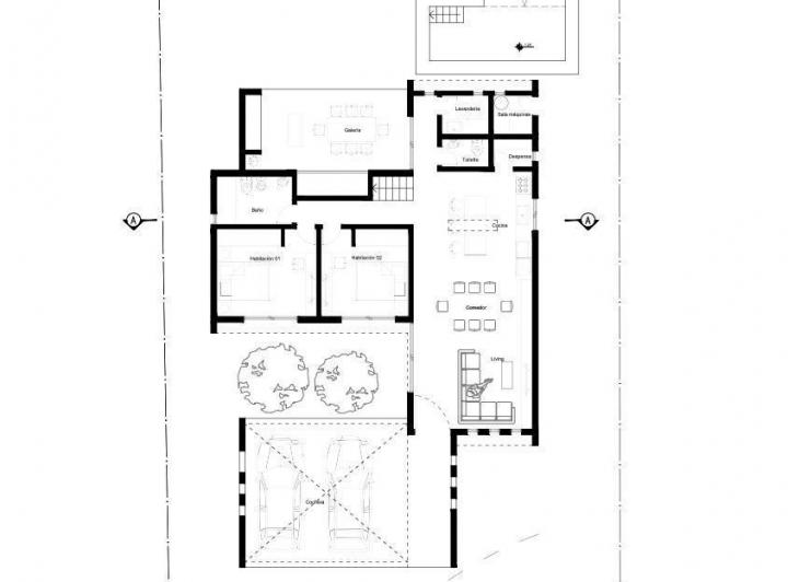 Casa en venta en Barrio Privado San Ramon, Pilar del este