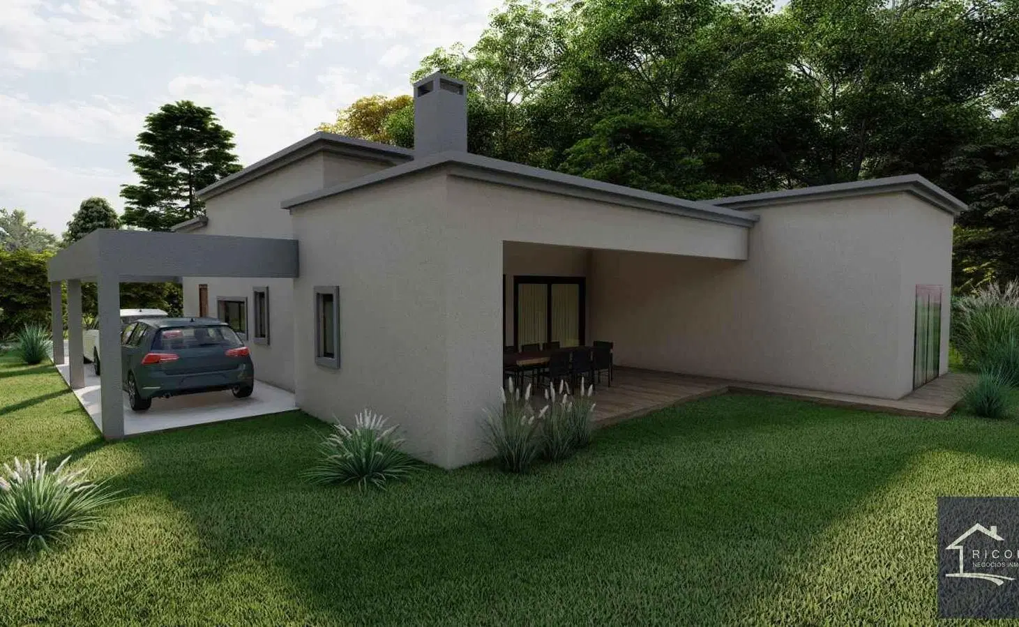 Casa en construcción barrio San Sebastián Área 1 5