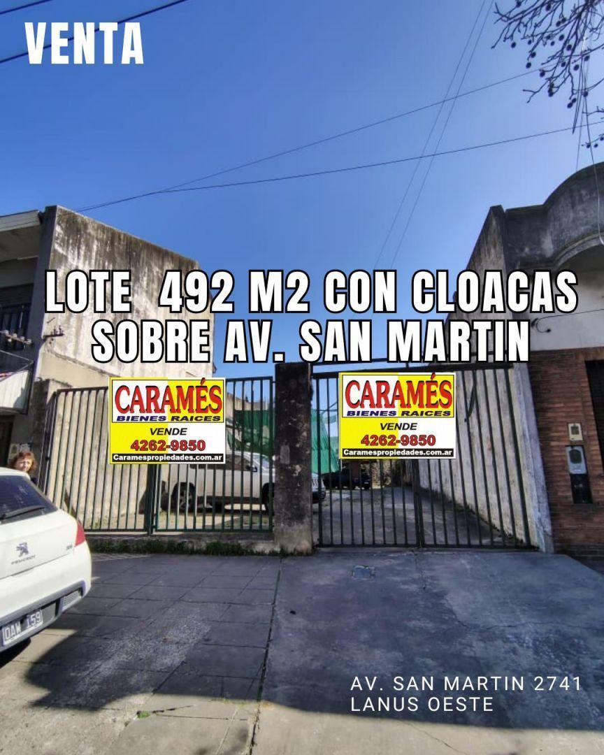 Foto de LOTE 492M2 SOBRE AVENIDA, CON CLOACAS, imagen 2