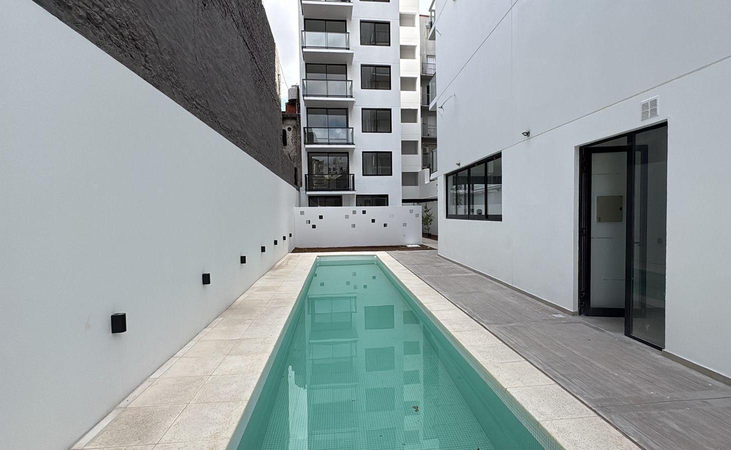 VENTA MONOAMBIENTE C/JARDIN, AMENITIES, PISCINA PARRILLA