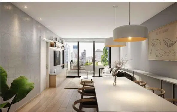 Departamento en venta Palermo 4 ambientes con dependencia 3