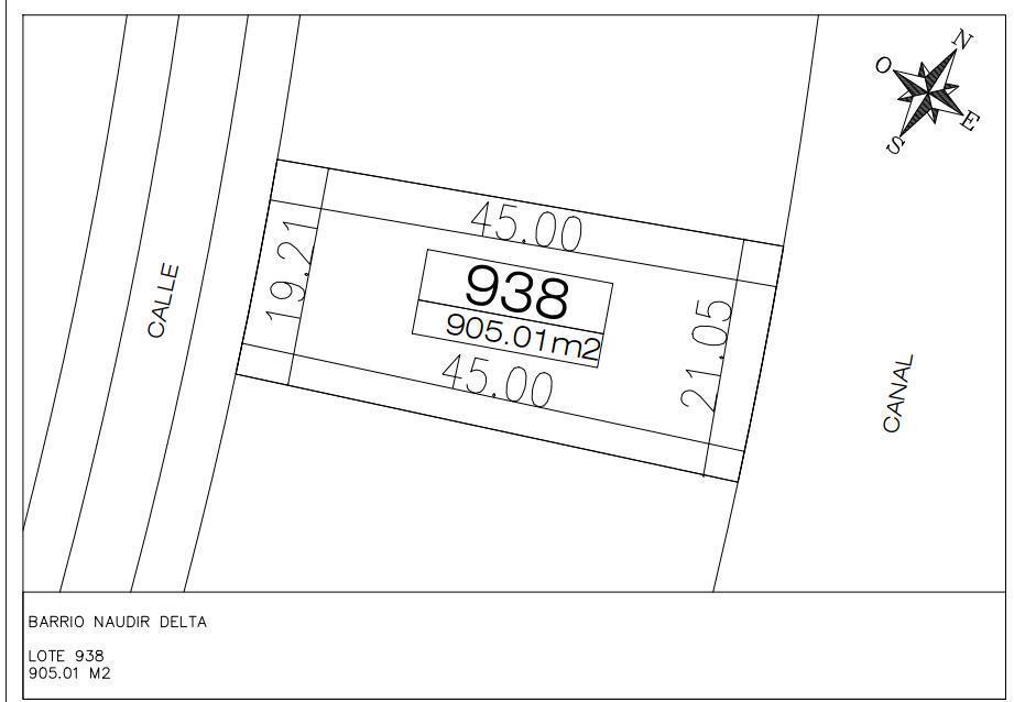 Foto de OPORTUNIDAD EN VENTA TERRENO AL AGUA EN EL NAUDIR U$S 55.000, imagen 4