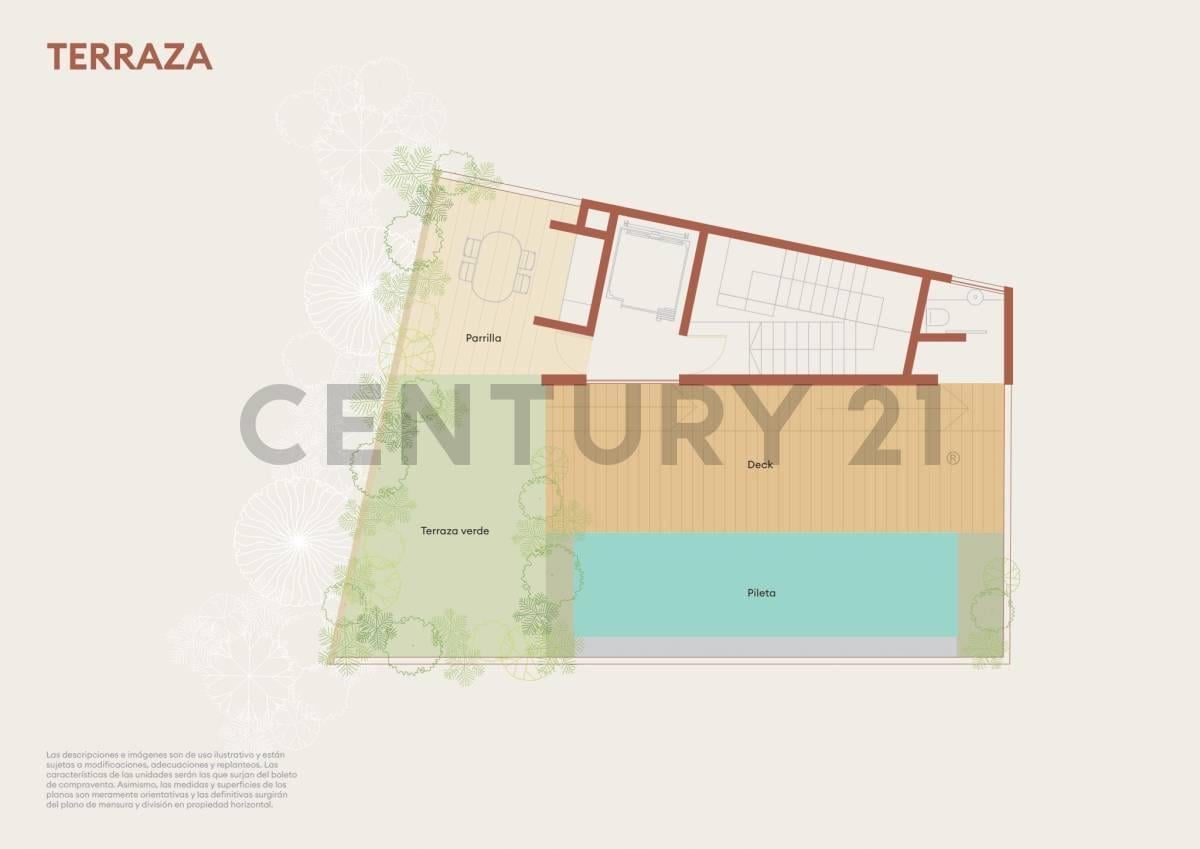 VENTA 3 AMBIENTES CON BALCON TERRAZA