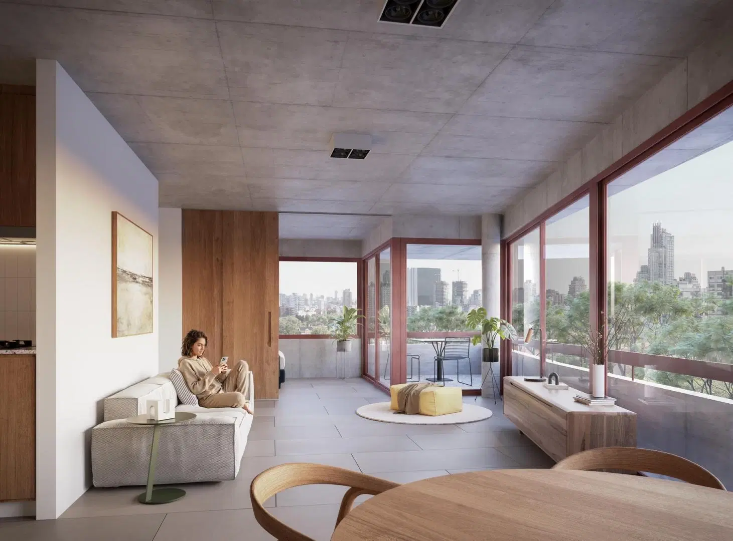 VENTA 3 AMBIENTES CON BALCON ATERRAZADO EN ESQUINA 5