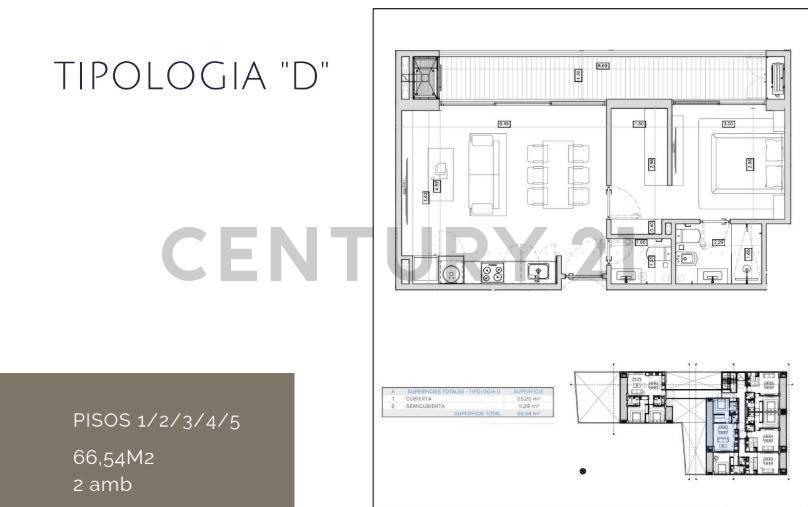 Foto de VENTA DOS AMBIENTES CON FINANCIACION, imagen 1