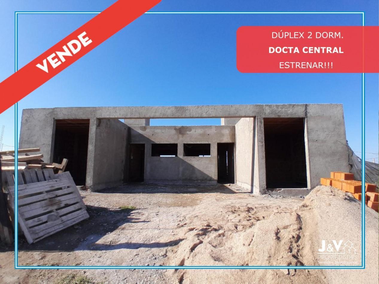VENDO DUPLEX 2 DORM. Y 2 BAÑOS DOCTA CENTRAL. A ESTRENAR!!