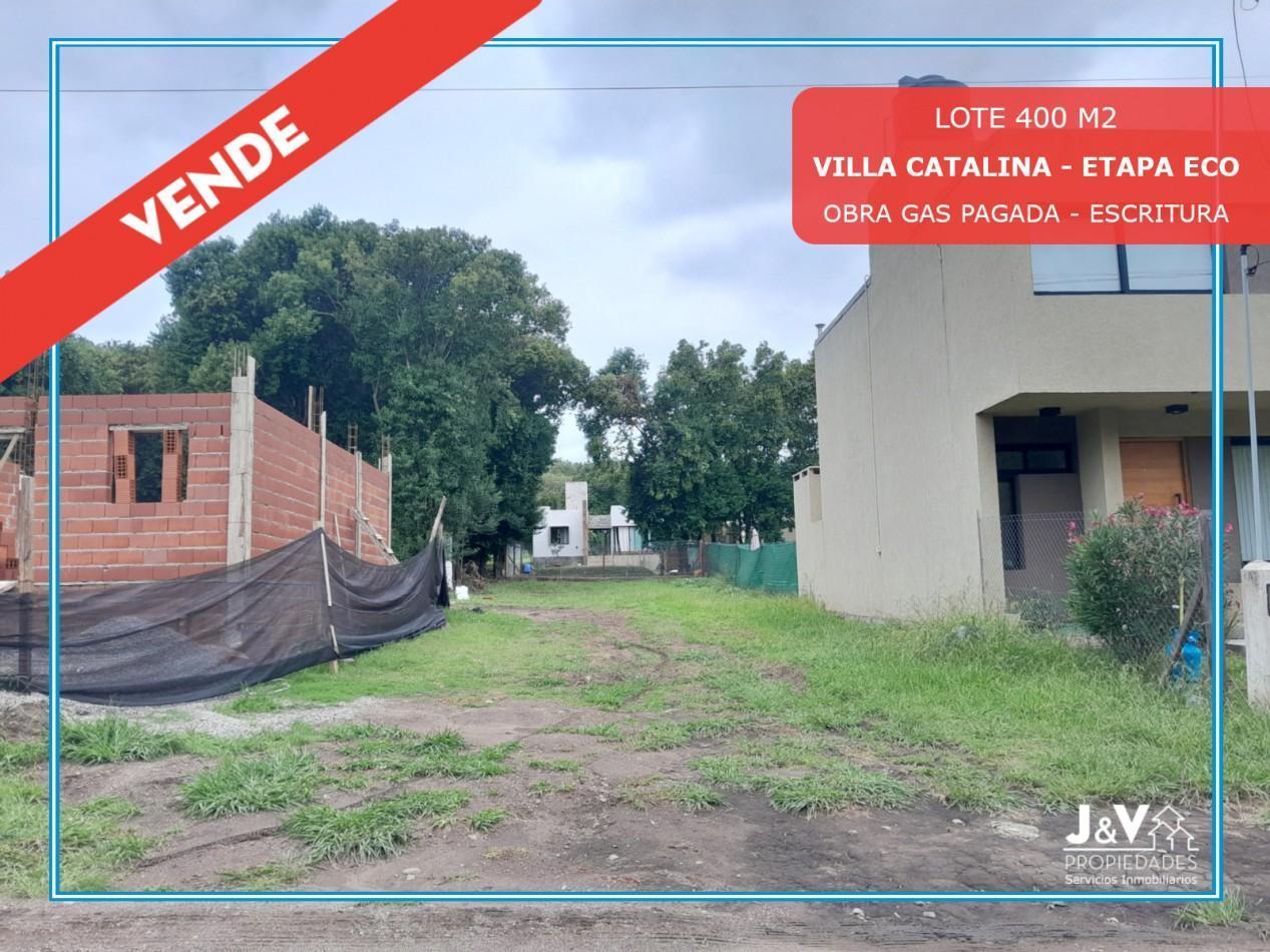 Foto de VENDO LOTE 400 m² - VILLA CATALINA. Etapa Eco Catalina | Con Escritura, imagen 2