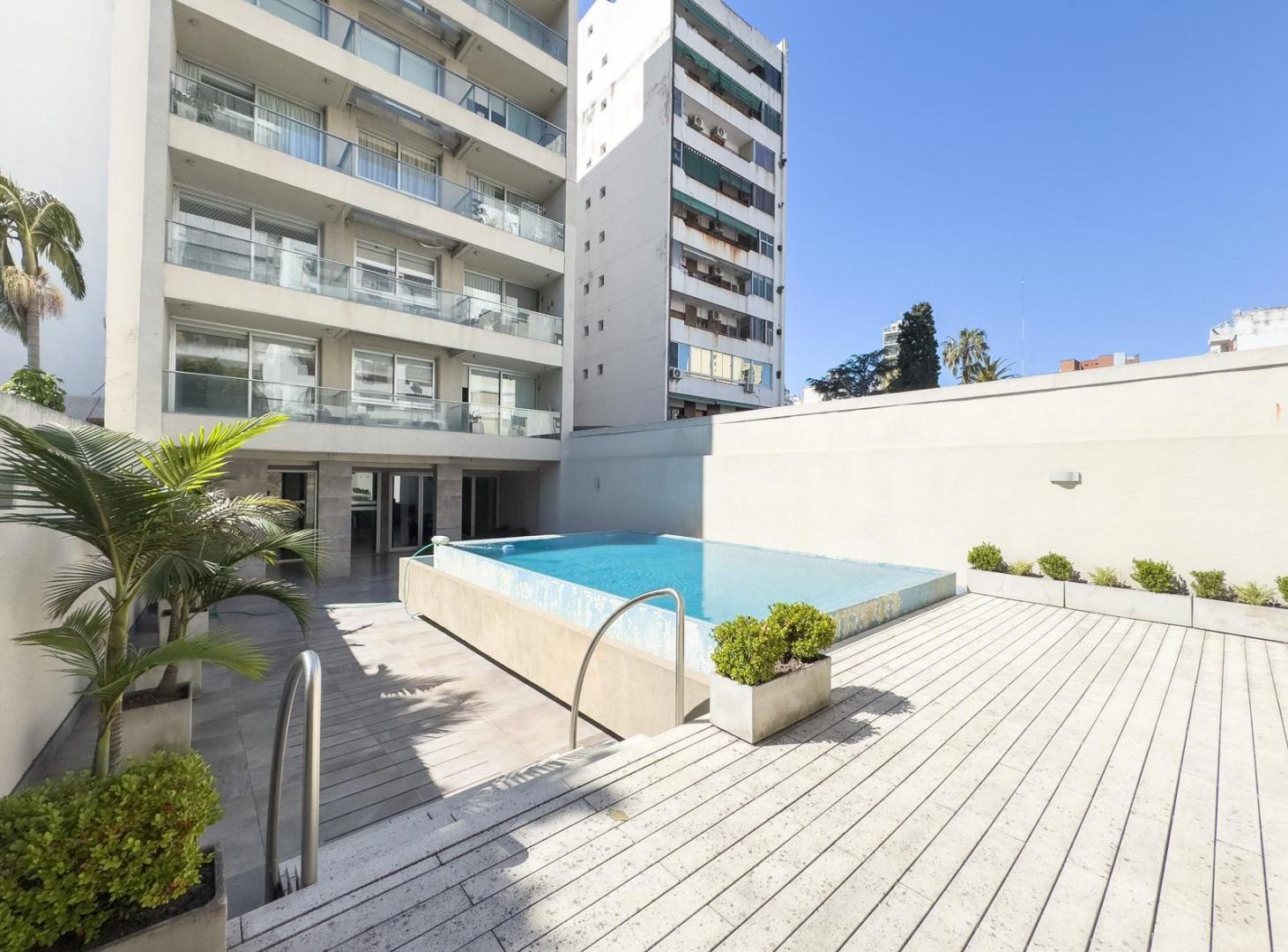 Departamento 2 ambientes con balcón - Edificio con amenities - Apto crédito