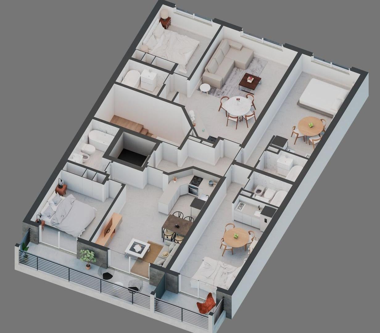 Foto de Venta monoambiente al frente en La sexta pronta entrega de posesion, imagen 2