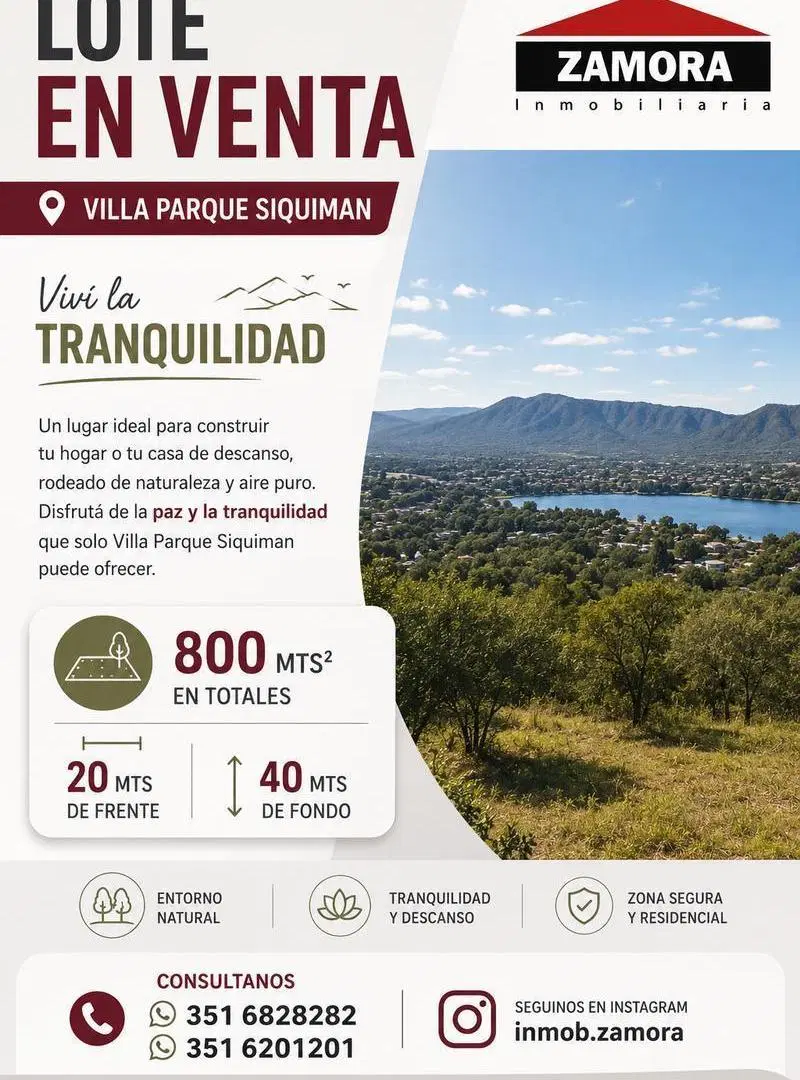 OPORTUNIDAD EN PARQUE SIQUIMAN 2