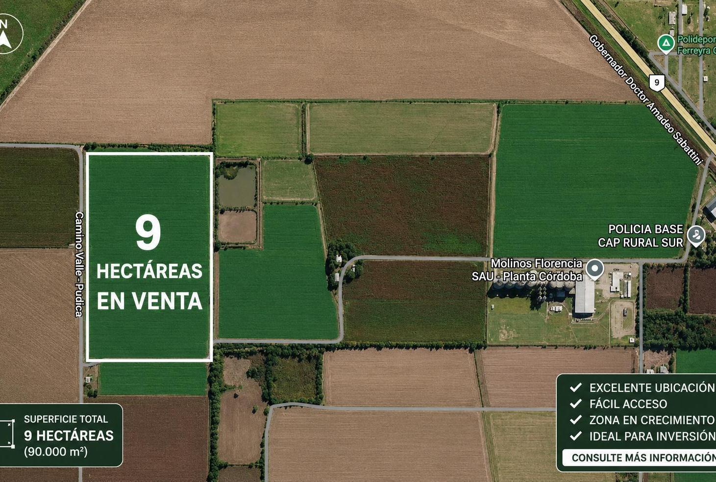 Foto de 9 HECTAREAS EN VENTA EN ESTACION FERREYRA, imagen 5