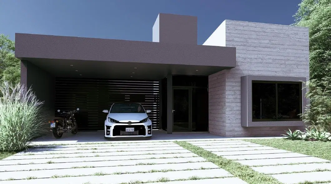 Casa Moderna en Tejas 4 con Vista a la Montaña y Diseño de Categoría 2