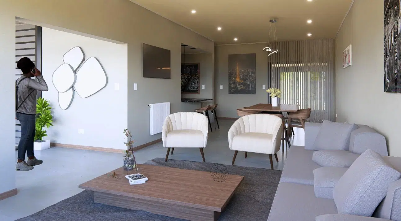 Casa Moderna en Tejas 4 con Vista a la Montaña y Diseño de Categoría 3