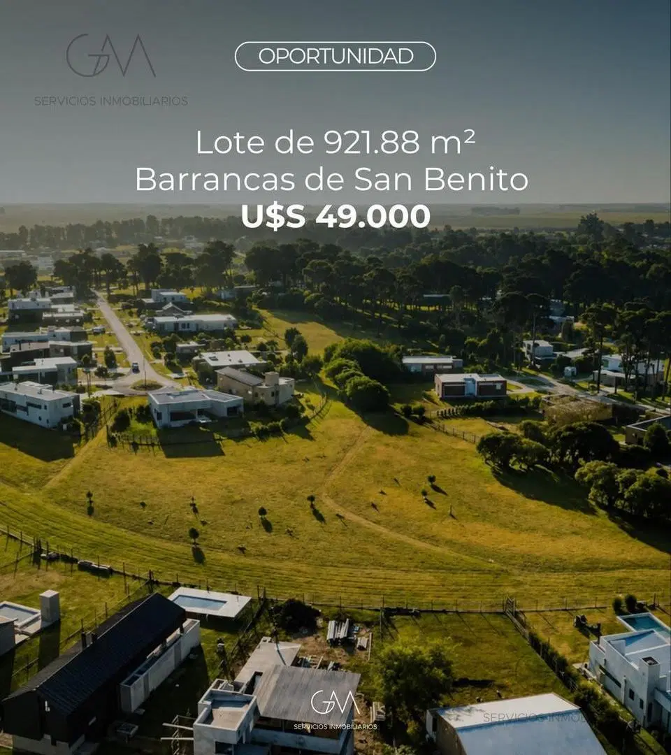 Terreno en Barrancas de San Benito Country Club 1