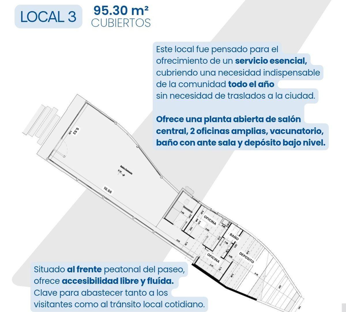 Local en Alquiler – Paseo Comercial Chapadmalal-