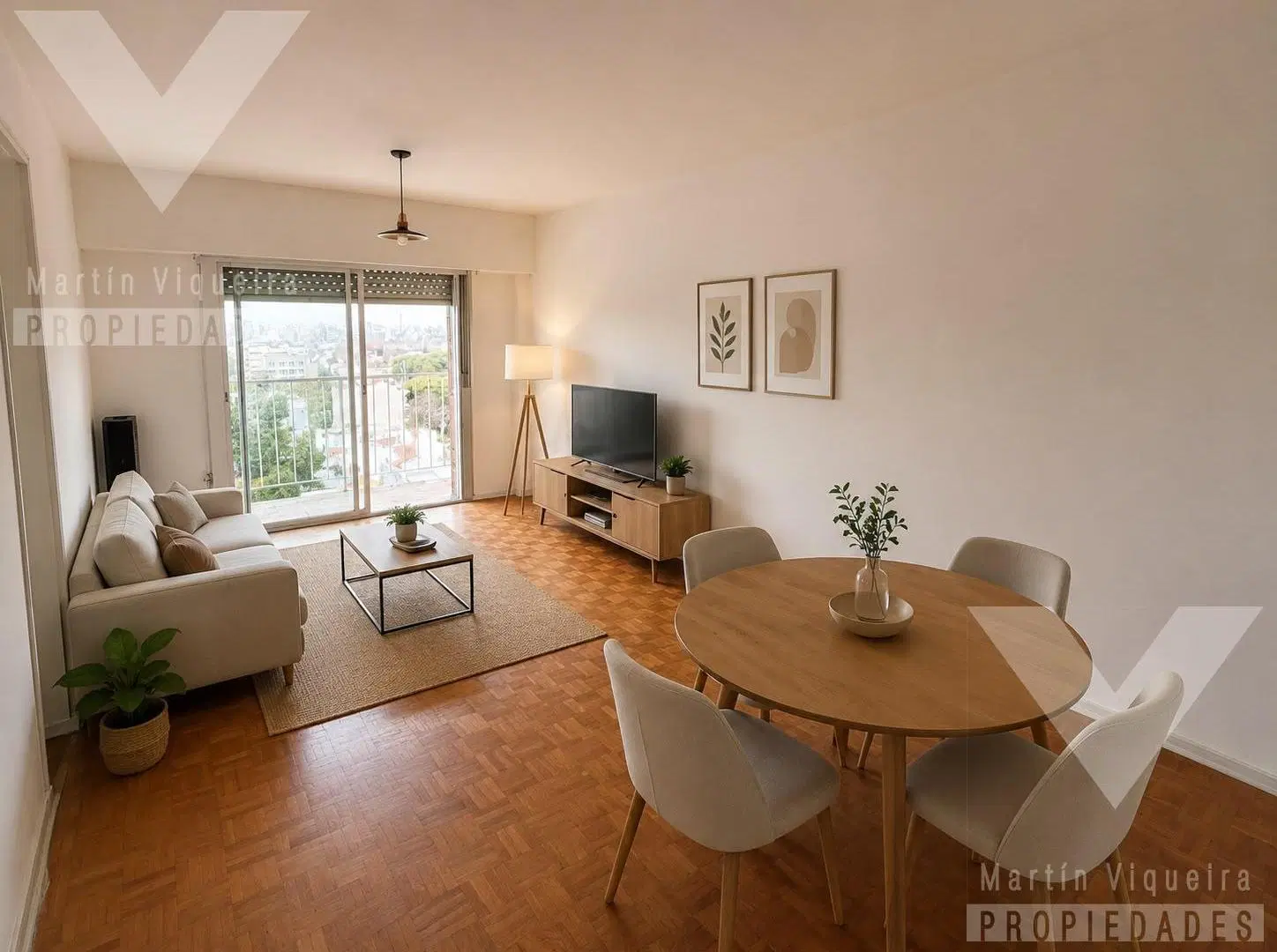 Departamento de 2 ambientes con balcón y vista abierta en Villa Martelli 4