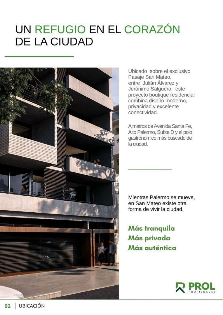 DEPARTAMENTO EN VENTA EN PALERMO, CON AMENITIES
