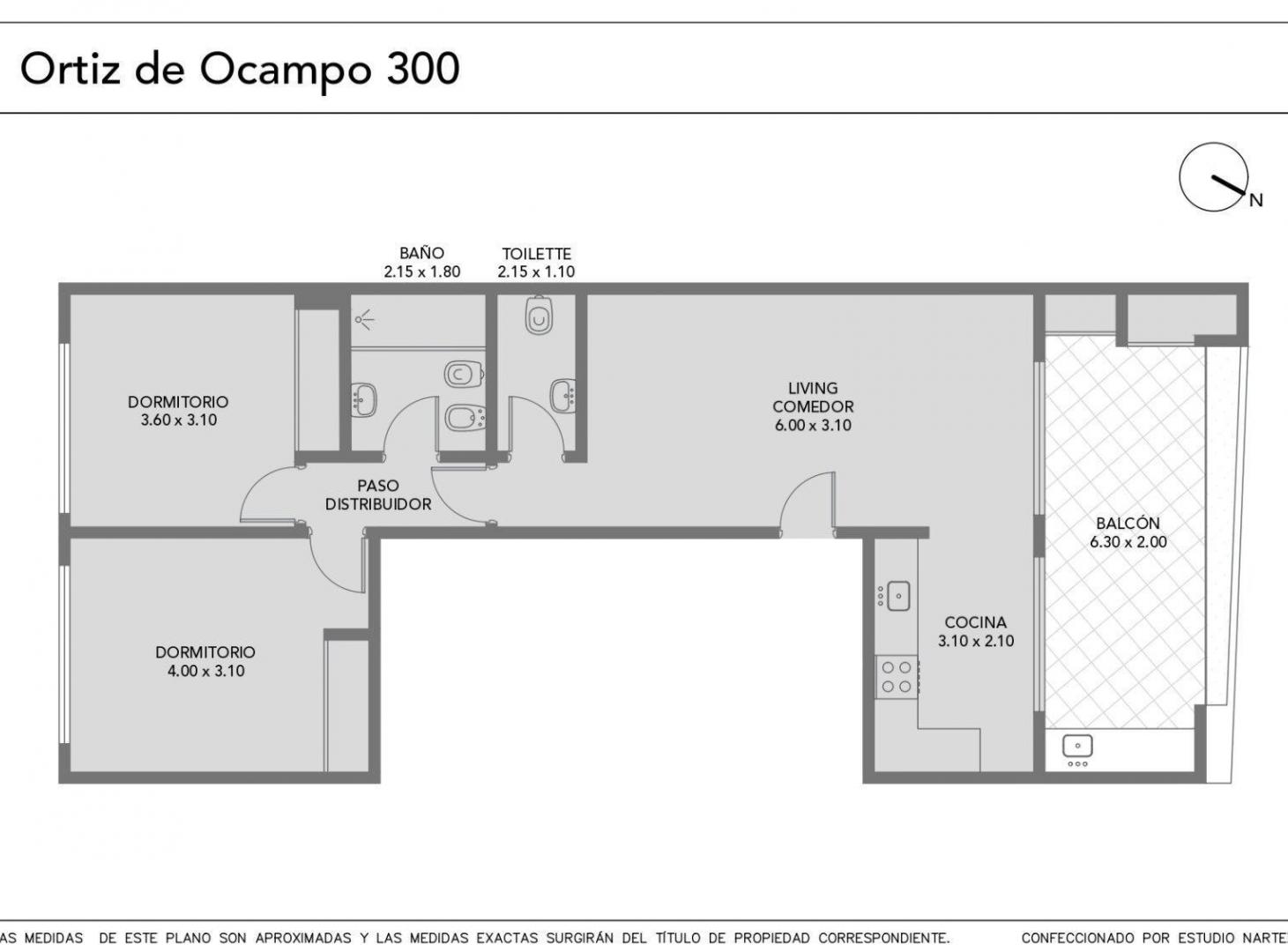 VENTA. DEPTO. 3 AMBIENTES. EN POZO.