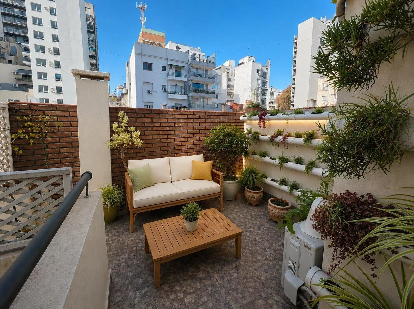 DEPTO. 2 AMBIENTES. BALCÓN ATERRAZADO. ALQUILER. PALERMO. 2