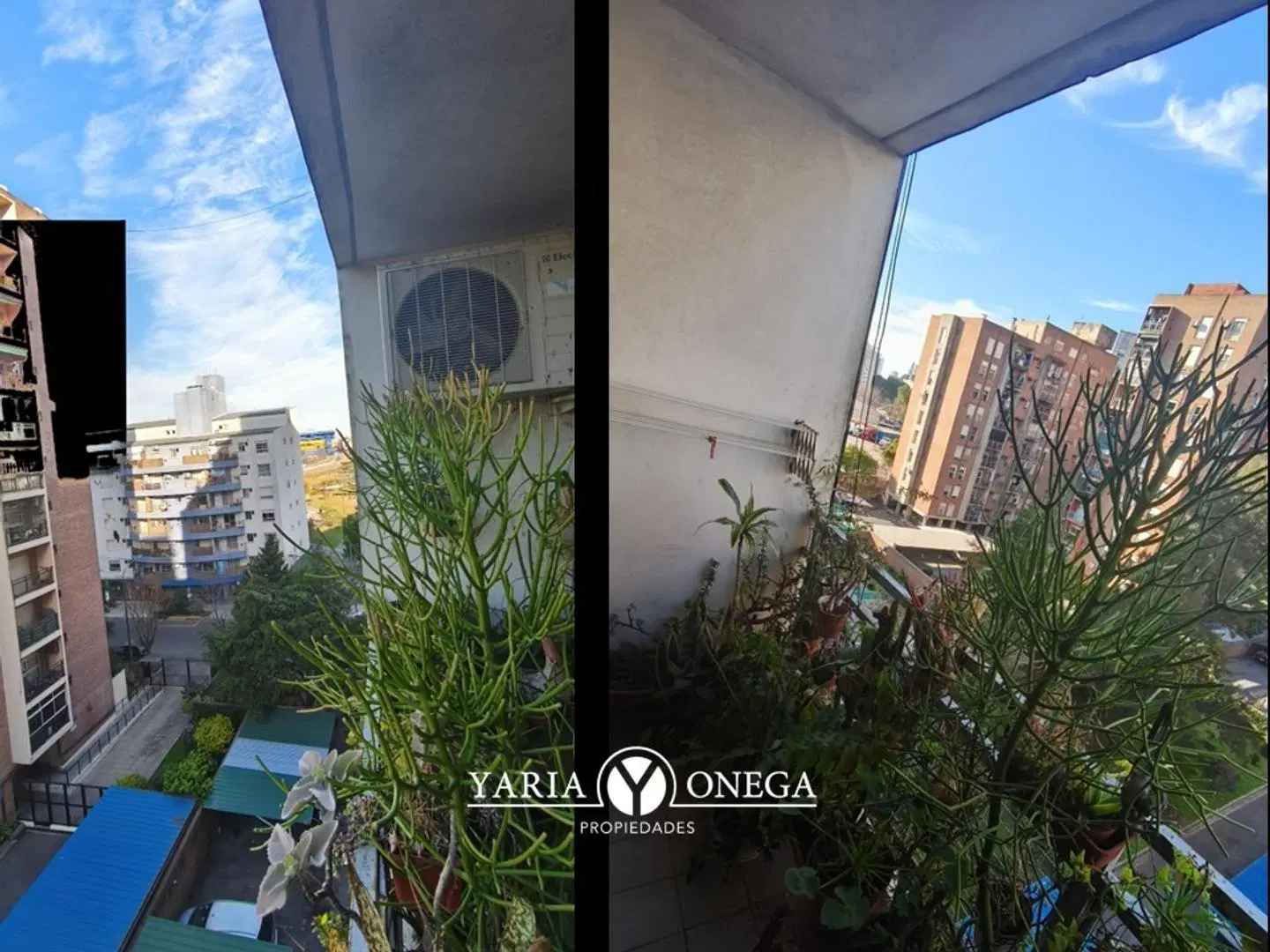 Muy buen departamento con balcón en complejo 8
