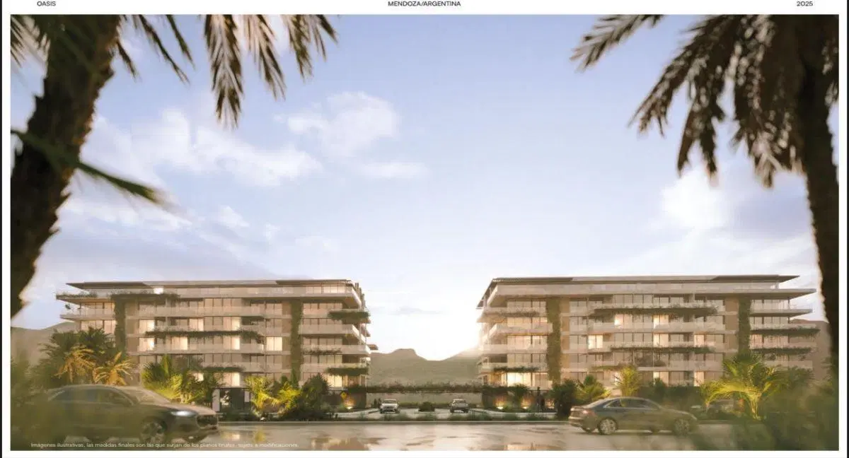 Departamento en venta c/ cochera en Chacras de Coria 2