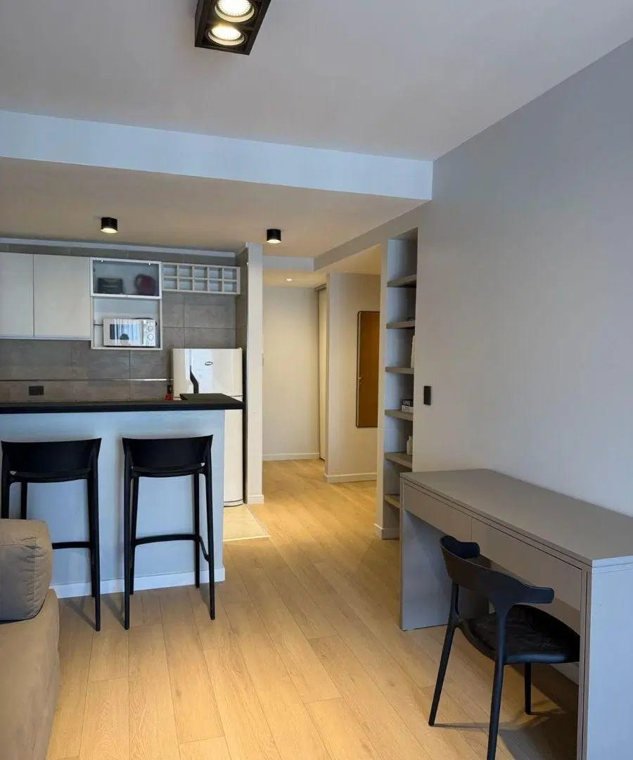Impecable remodelado a nuevo y amplio monoambiente de 40m2 en Palermo, totalmente equipado 5