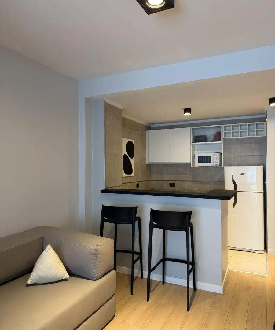 Impecable remodelado a nuevo y amplio monoambiente de 40m2 en Palermo, totalmente equipado 4