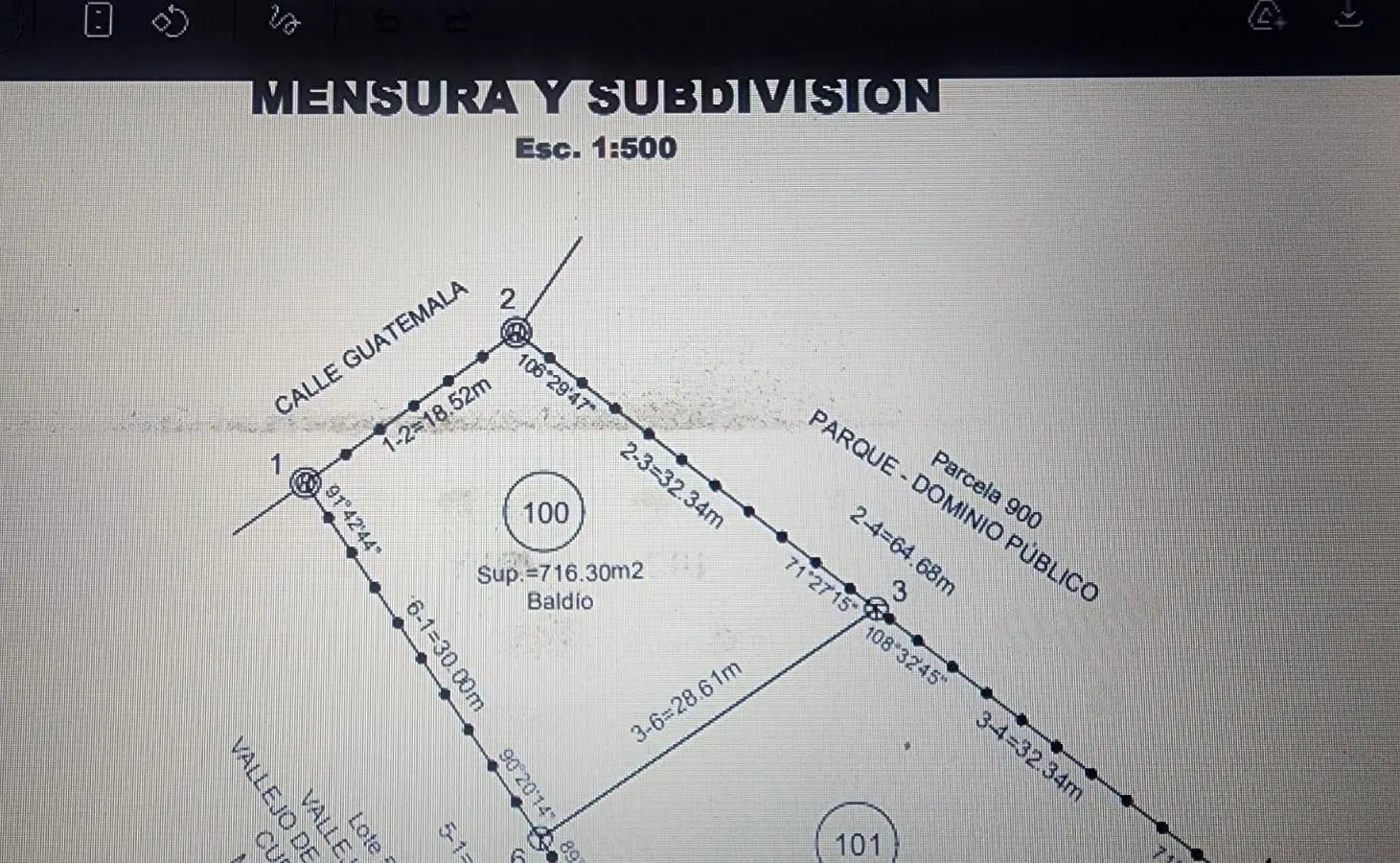Lote a la venta en Molinari. (L428) 2