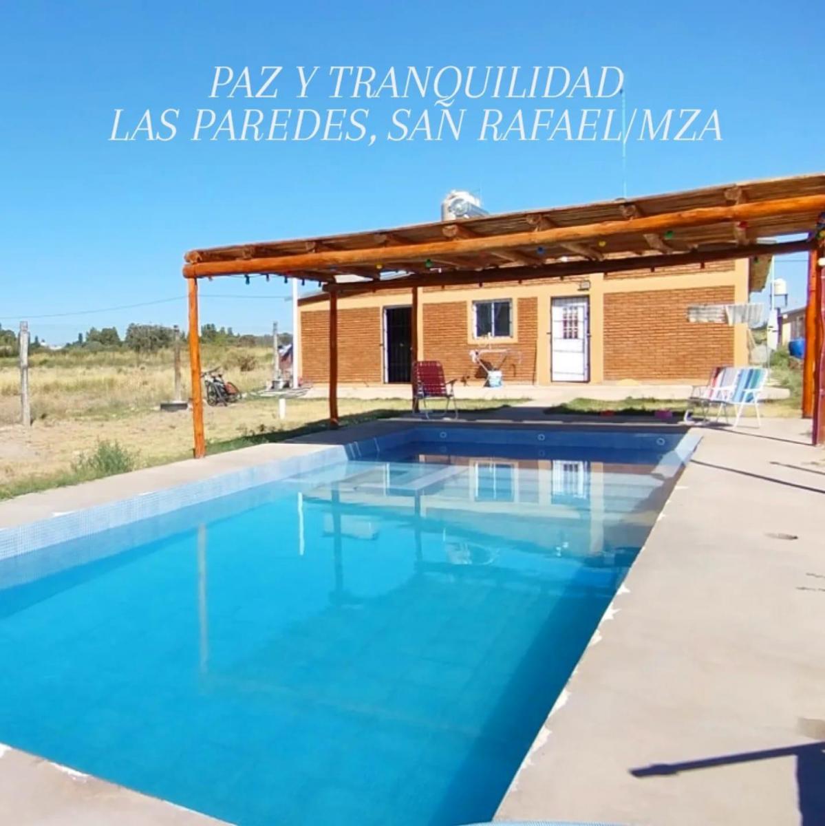 Destacada Casa Muy Completa en Las Paredes, San Rafael / Mza 5