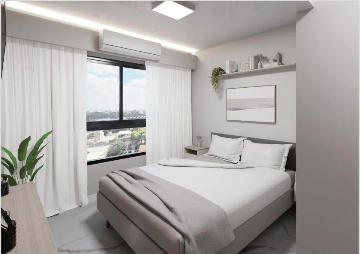 Villa Luro Venta amplio monoambiente dividido con ventanales de ambos lados uno al balcón 7