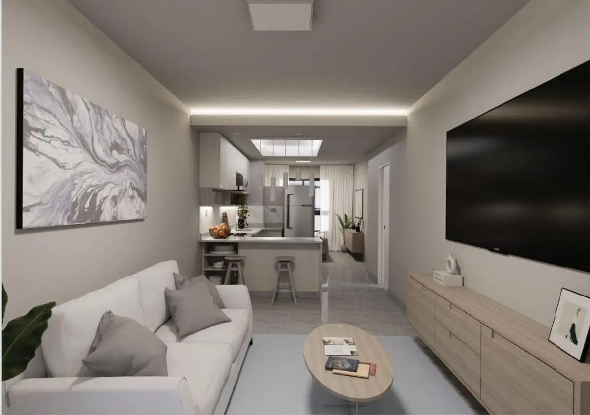 Villa Luro Venta amplio monoambiente dividido con ventanales de ambos lados uno al balcón 4