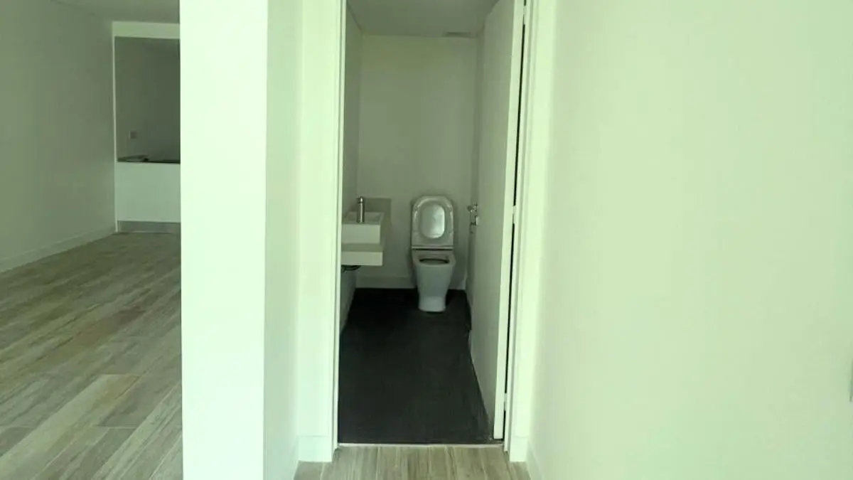 Departamento 2 ambientes en venta con vista a la pileta central en Concepción Palermo 2
