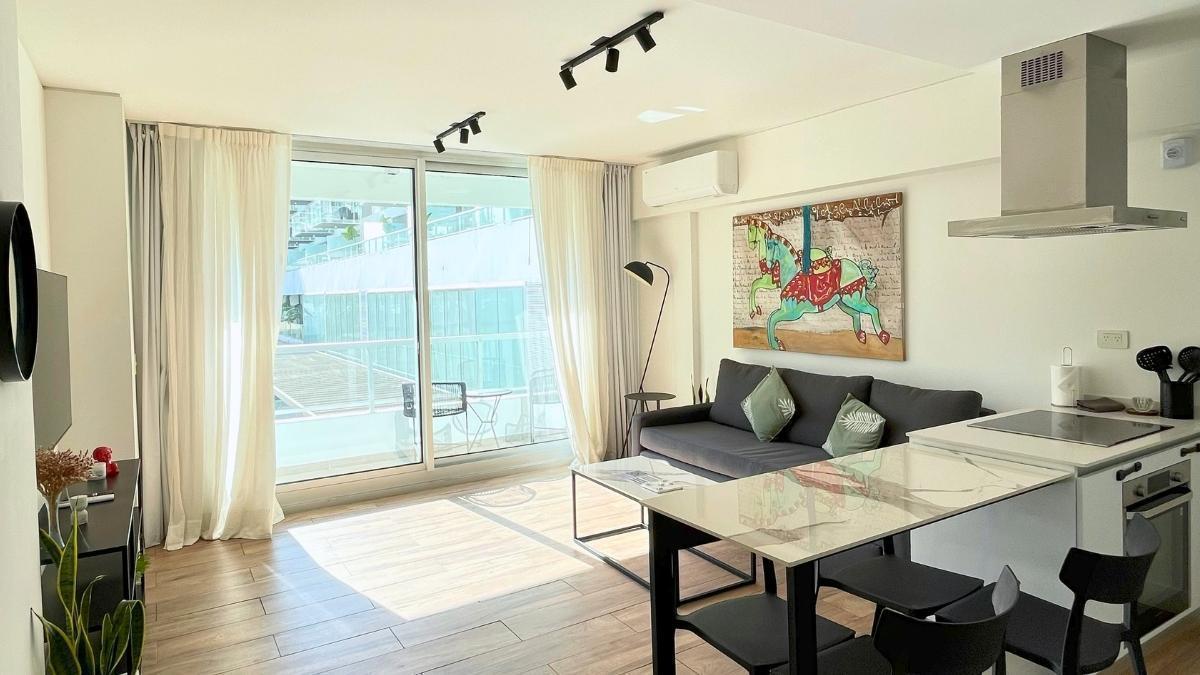 Departamento 2 ambientes en alquiler amoblado en Concepción Palermo