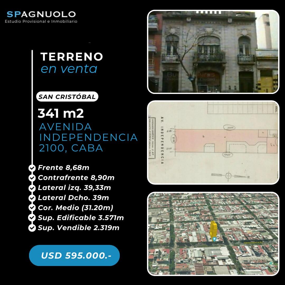 Av Independencia - San Cristóbal - Zona UADE