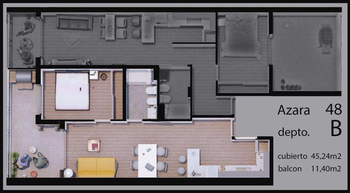Venta Departamento 3 Ambientes a Estrenar Barracas 2